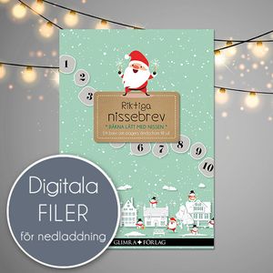 Räkna lätt med nissen, 3-7 år (Digitala nissebrev)