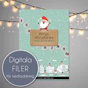 Räkna lätt med nissen, 3-7 år (Digitala nissebrev)