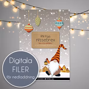 Bus och uppdrag, 3-8 år (Digitala nissebrev)