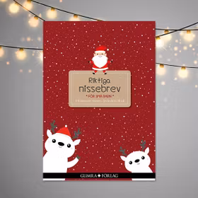 Nissebrev för små barn, 1-3 år (Tryckta nissebrev)