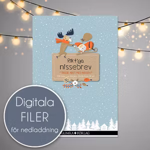 Tredje året med nissen - År 3, 3-8 år (Digitala nissebrev)