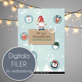 Experimentera med nissen, 4-10 år (Digitala nissebrev)