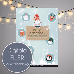 Experimentera med nissen, 4-10 år (Digitala nissebrev)
