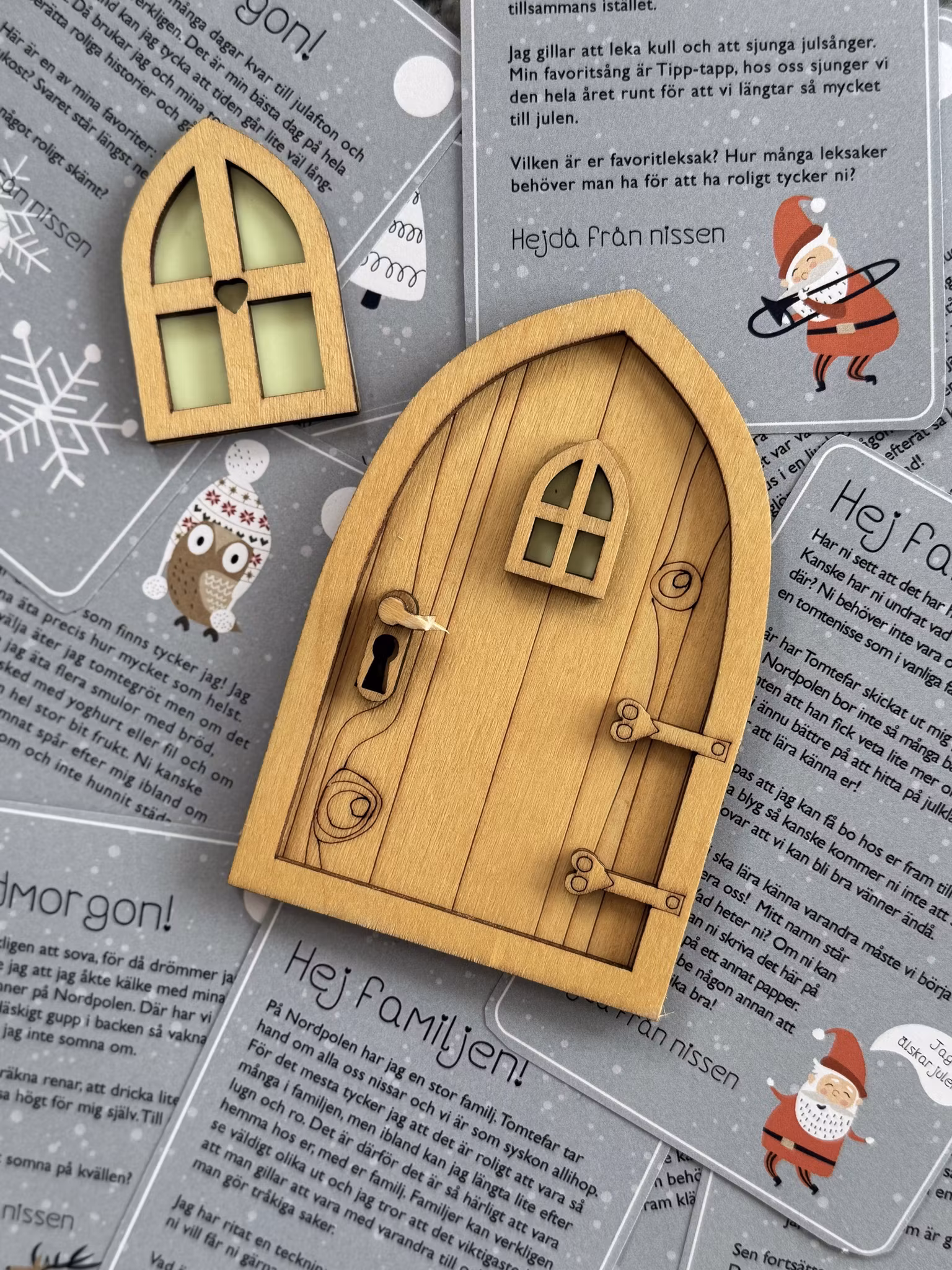 Startpaket 2: Nissedörr Natur + Nissebrev År 1