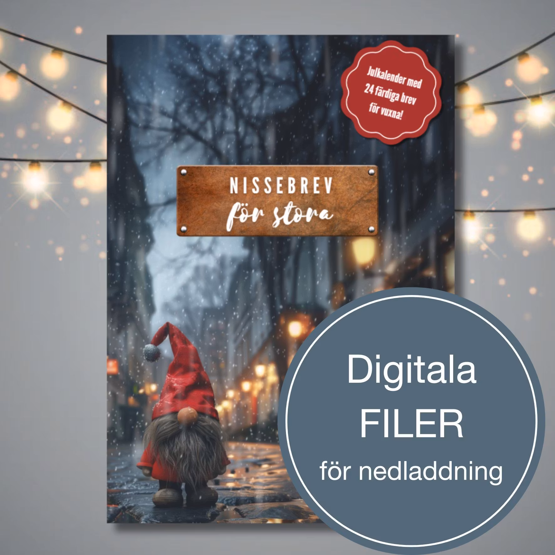 Nissebrev för stora, 15+ (Digitala nissebrev)