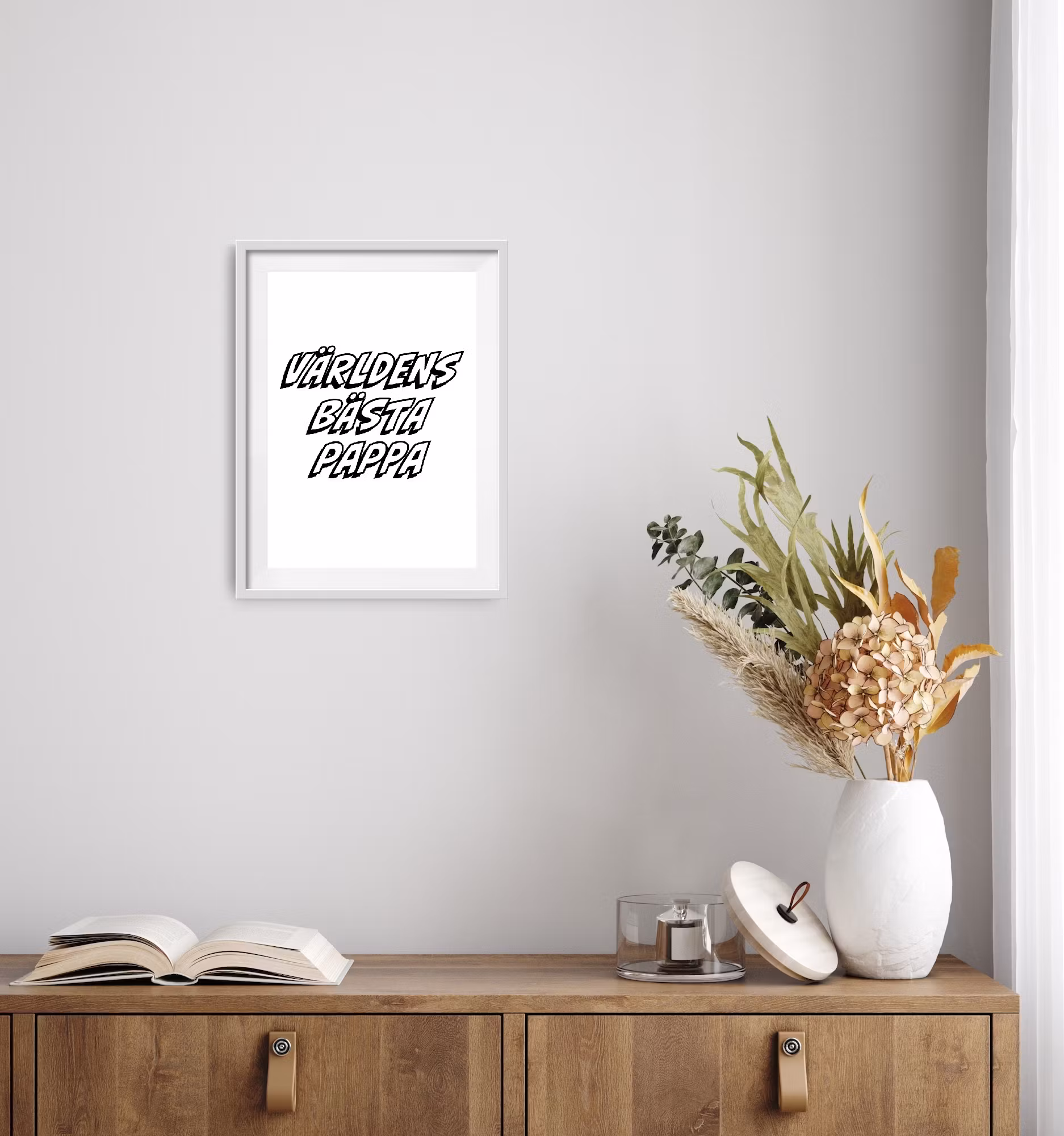 PERSONLIG POSTER – med färdig text