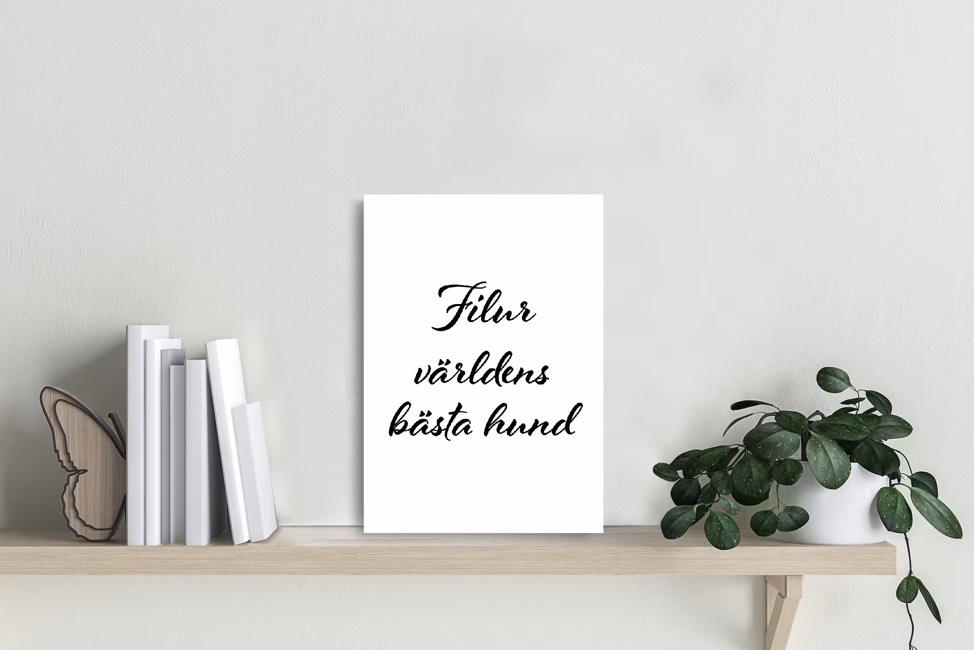 PERSONLIG POSTER – med färdig text