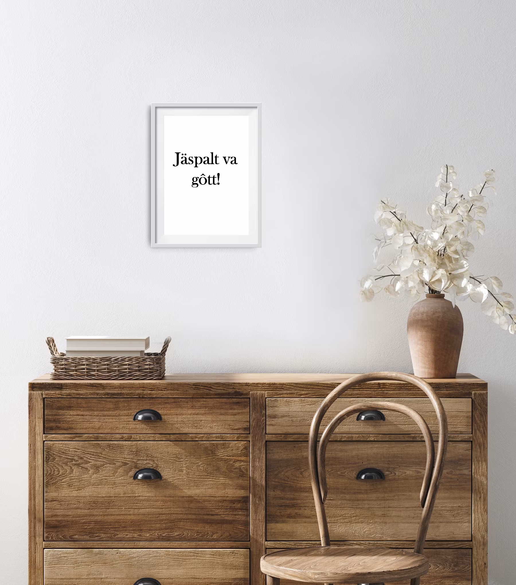 PERSONLIG POSTER – med färdig text