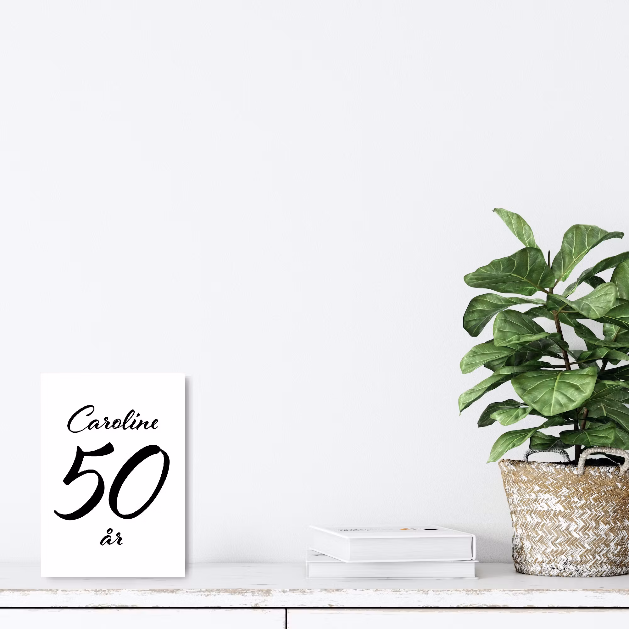 PERSONLIG POSTER – med färdig text