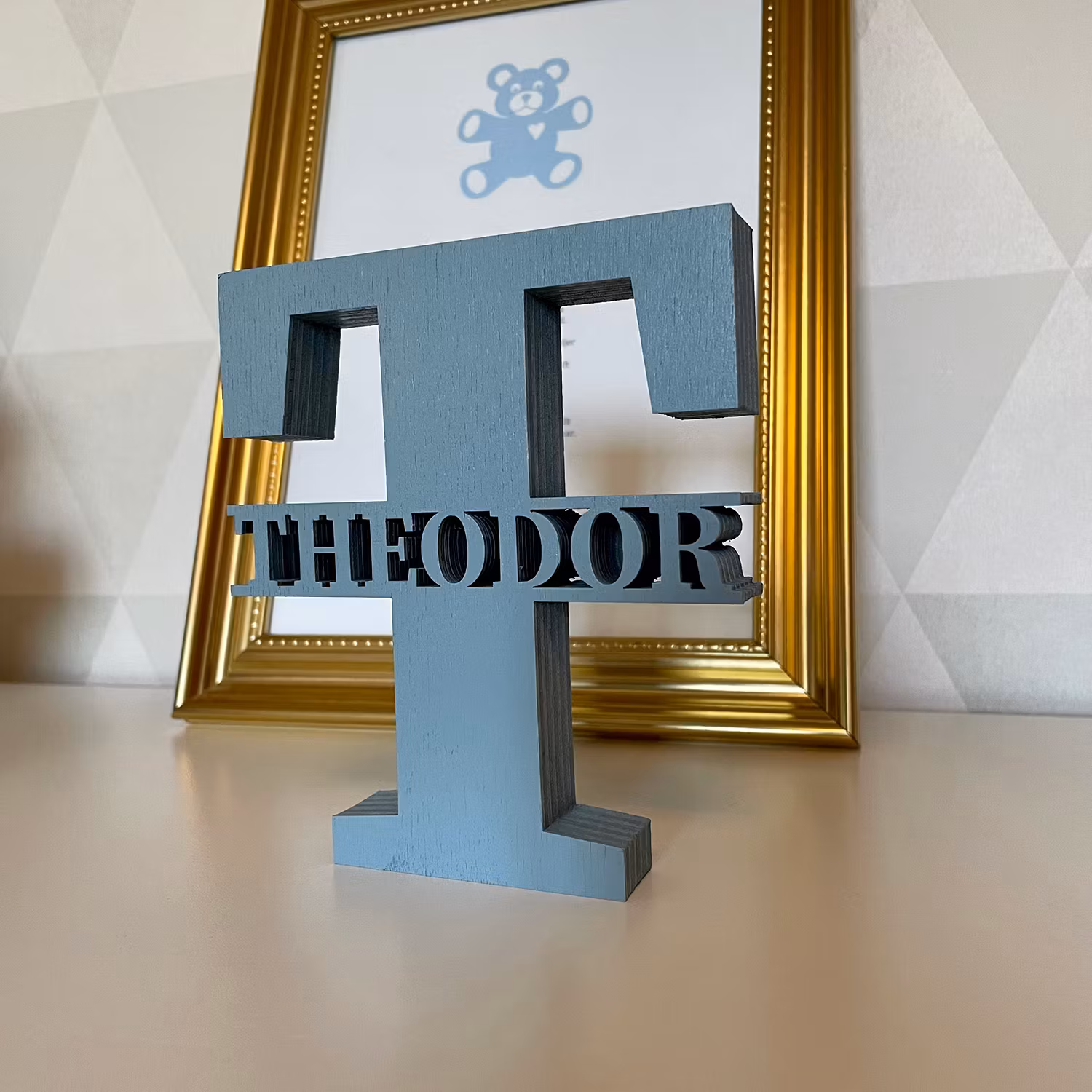 STÅENDE BOKSTAV – med valfri text