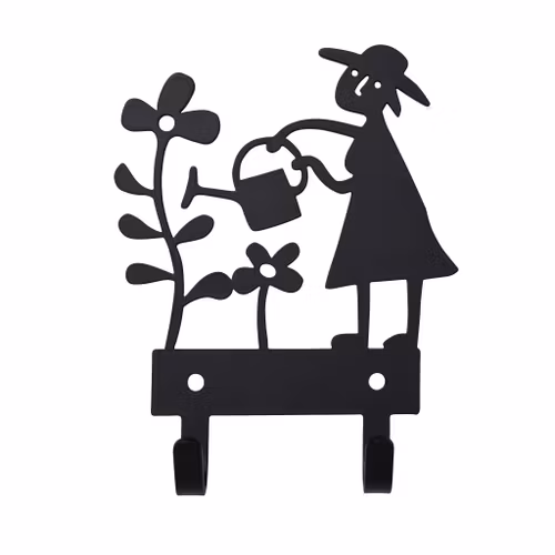 HÄNGARE i svart plåt – trädgård