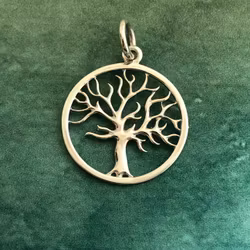 Livets träd - hänge i silver