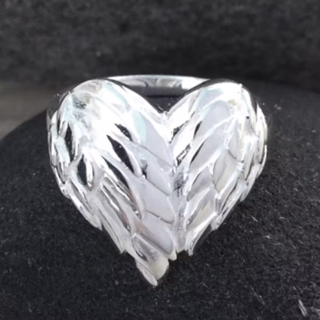 Änglavingar - Silverring