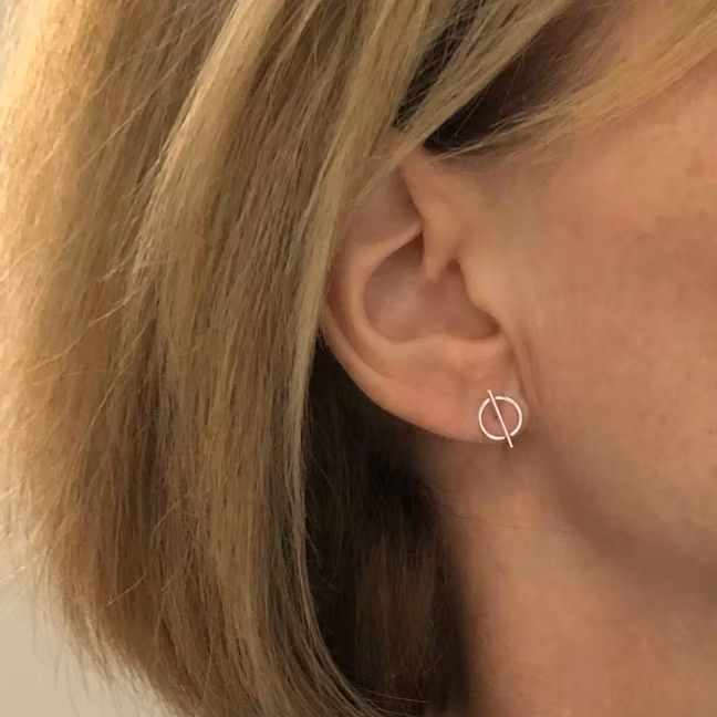 Geneva - Stilrena silverörhängen