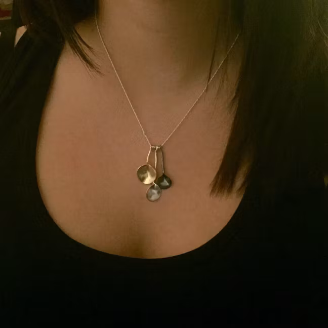 Yesica - Silverhalsband