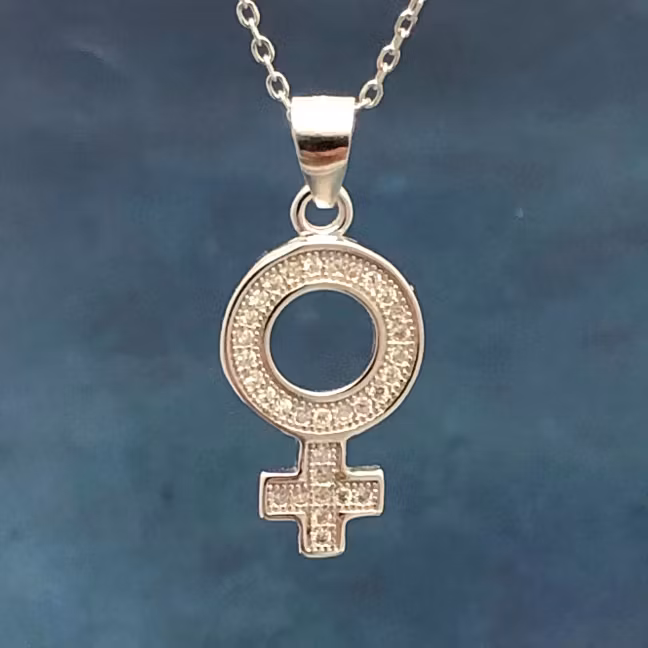 Venus - Halsband med kristaller