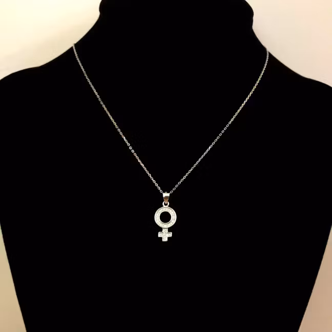 Venus - Halsband med kristaller