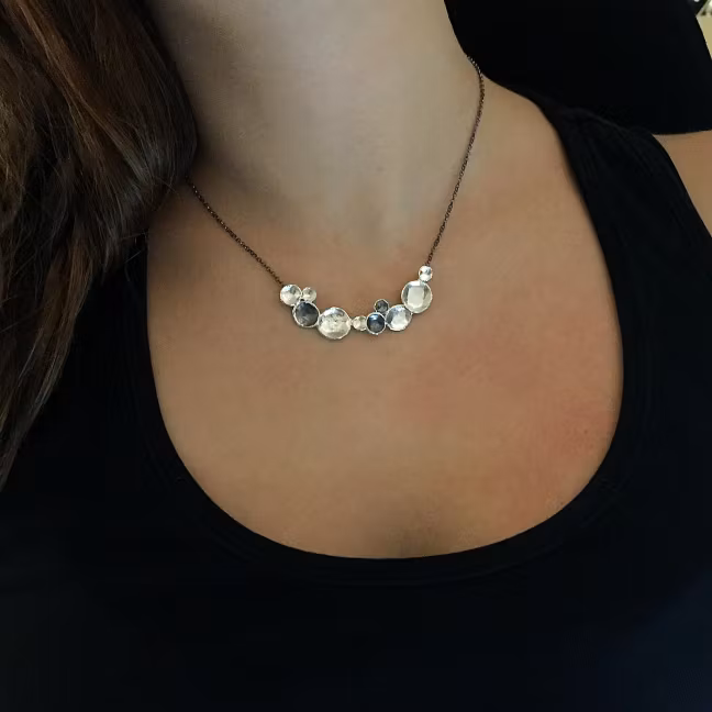 Sanna - Silverhalsband