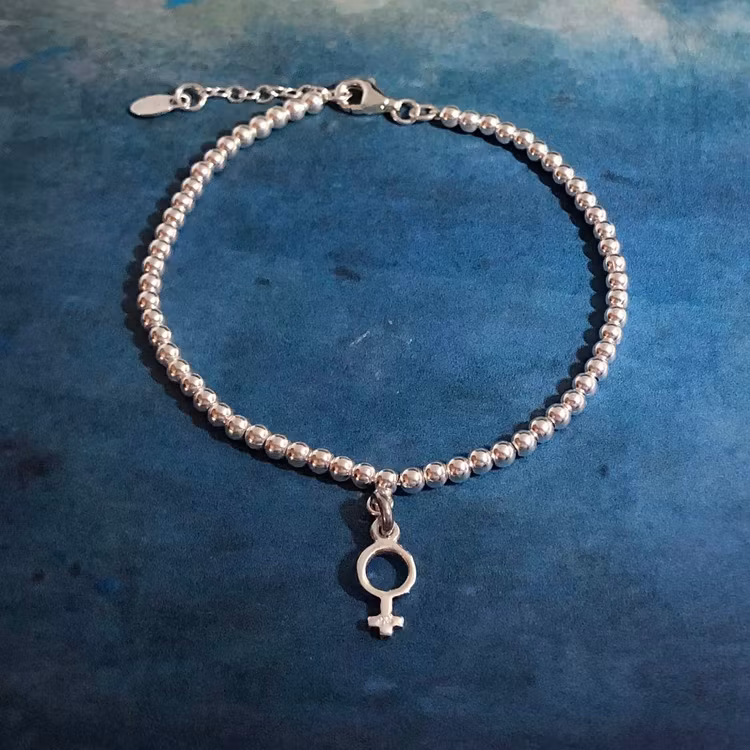 Venus - Armband med liten kvinnosymbol