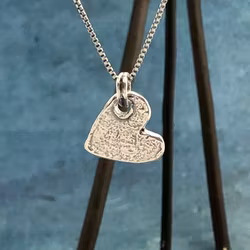 Silverhjärta - Halsband