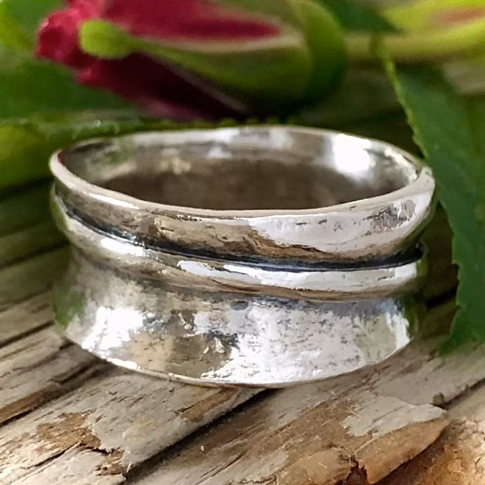 Mandy - Rå snygg silverring