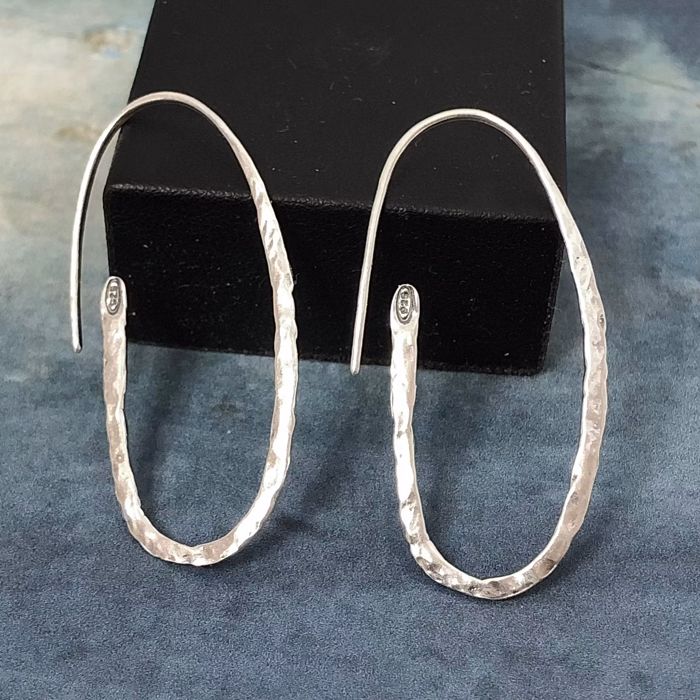 Sabina - silverörhängen