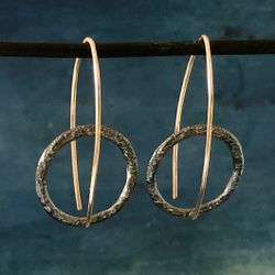 Larissa - Skönt designade silverörhängen