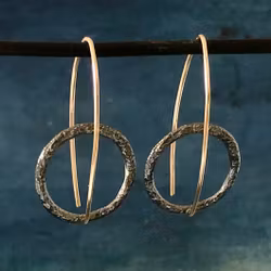 Larissa - Skönt designade silverörhängen