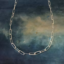 Cheryl - Stilrent Halsband i silver, finns nu i 4 längder