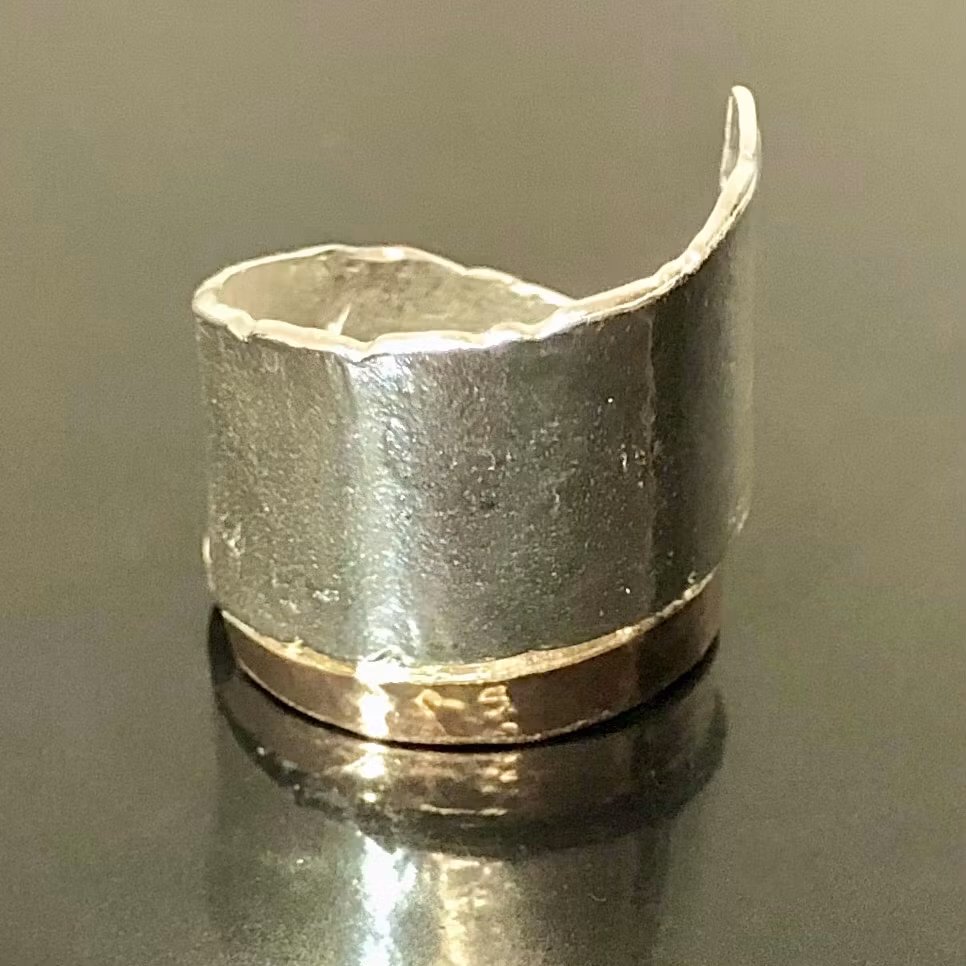 Melissa - Skönt designad silverring