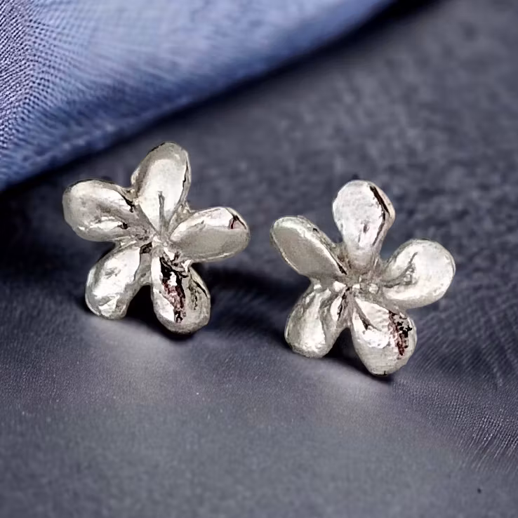 Silver flower - Silverörhängen