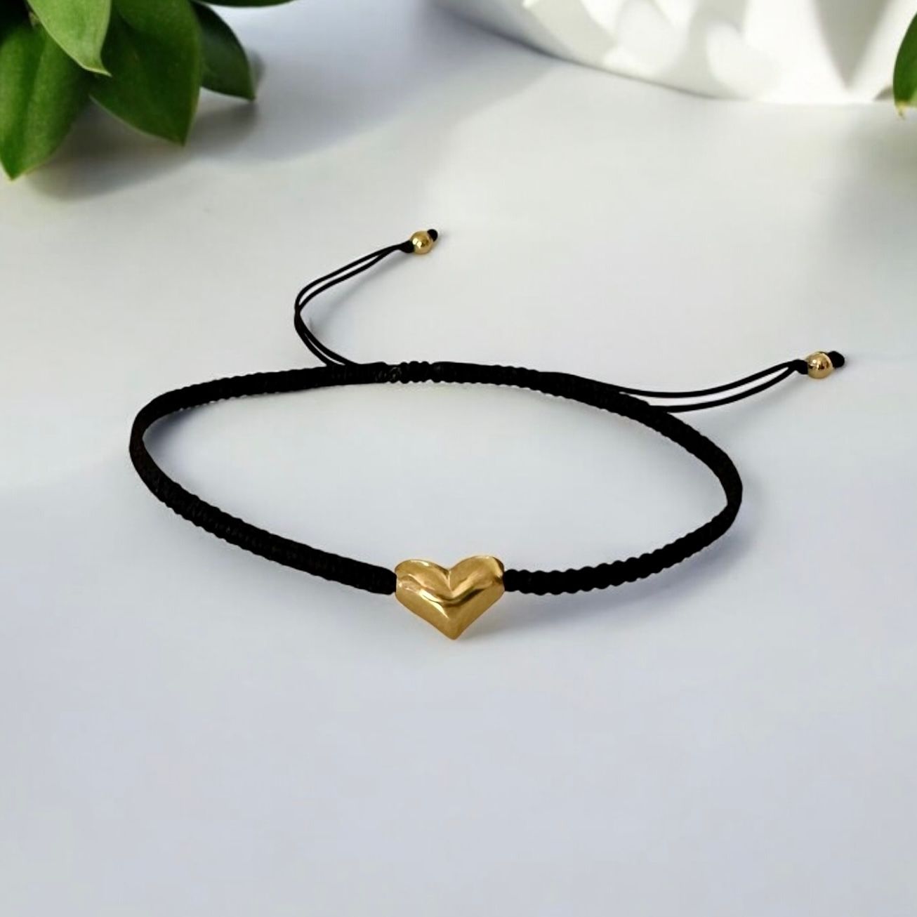 Sofia - Armband med guldhjärta
