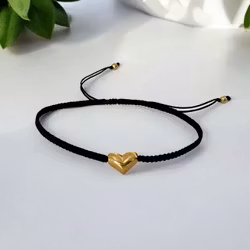Sofia - Armband med guldhjärta