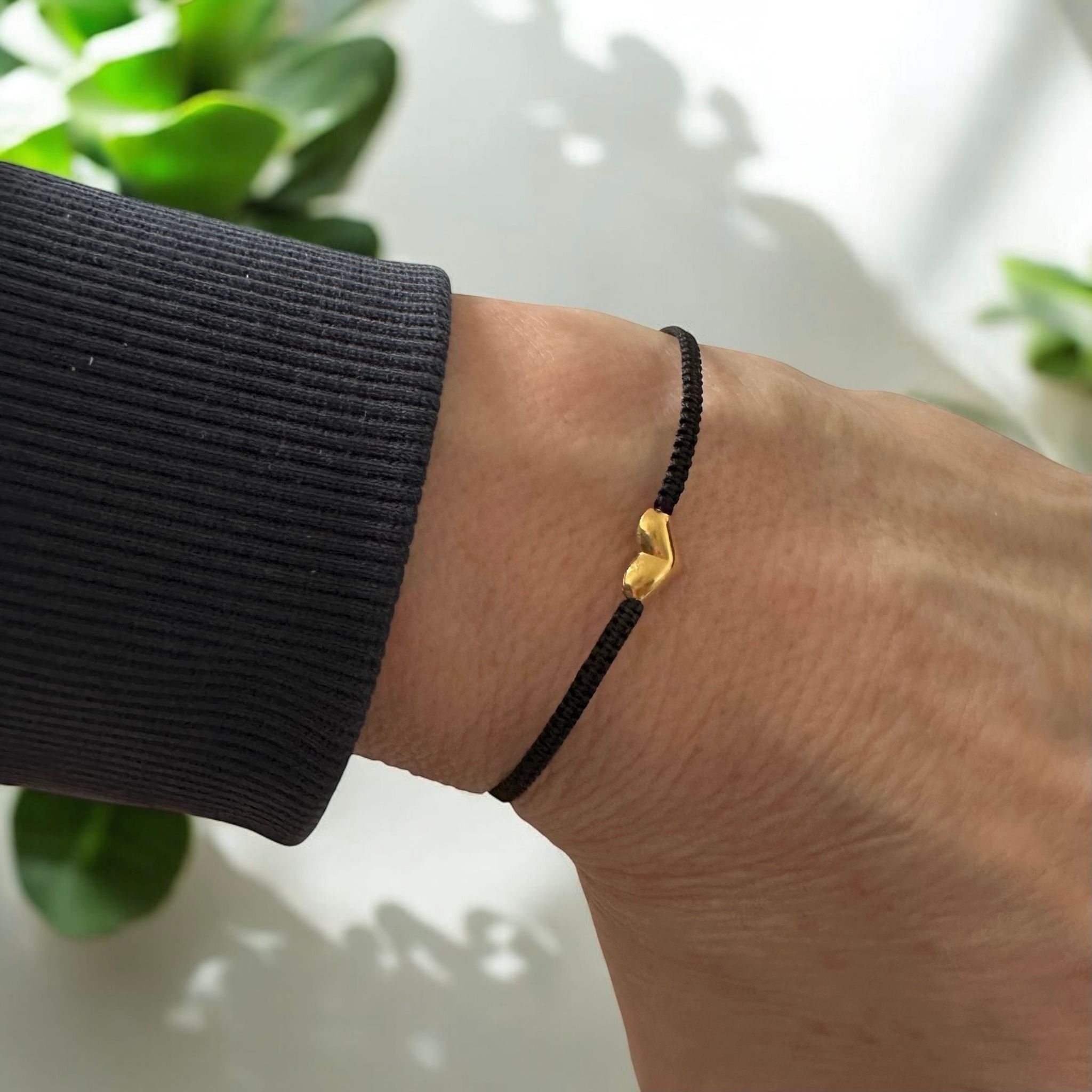 Sofia - Armband med guldhjärta