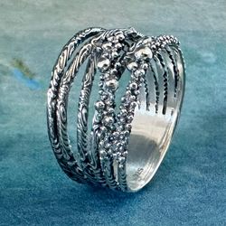 Amber - Snygg ring i råare stuk