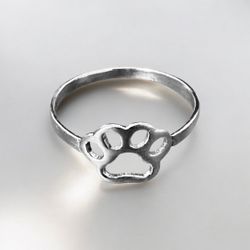 Tassring - Nätt silverring