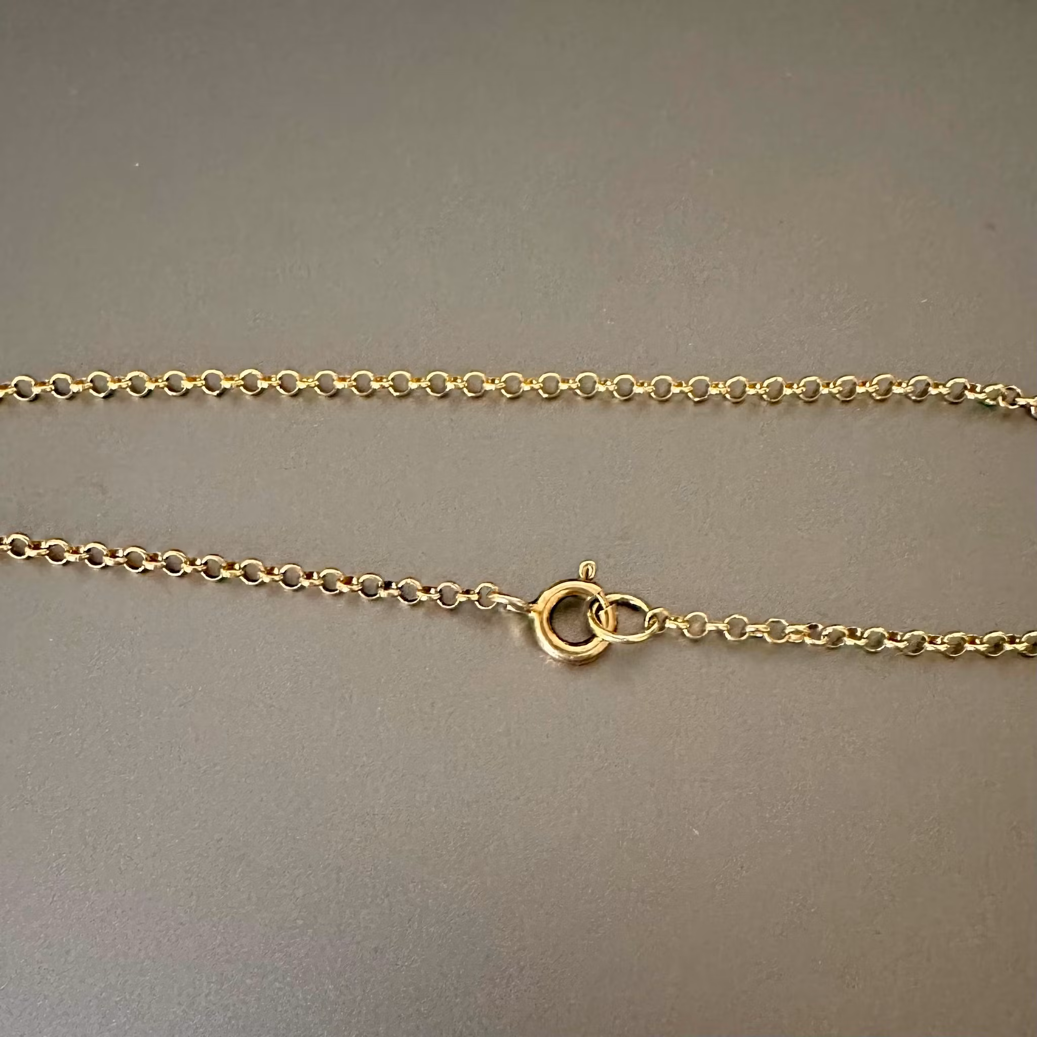 Guldpläterad ärtlänk 42 cm