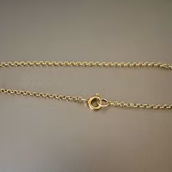 Guldpläterad ärtlänk 42 cm