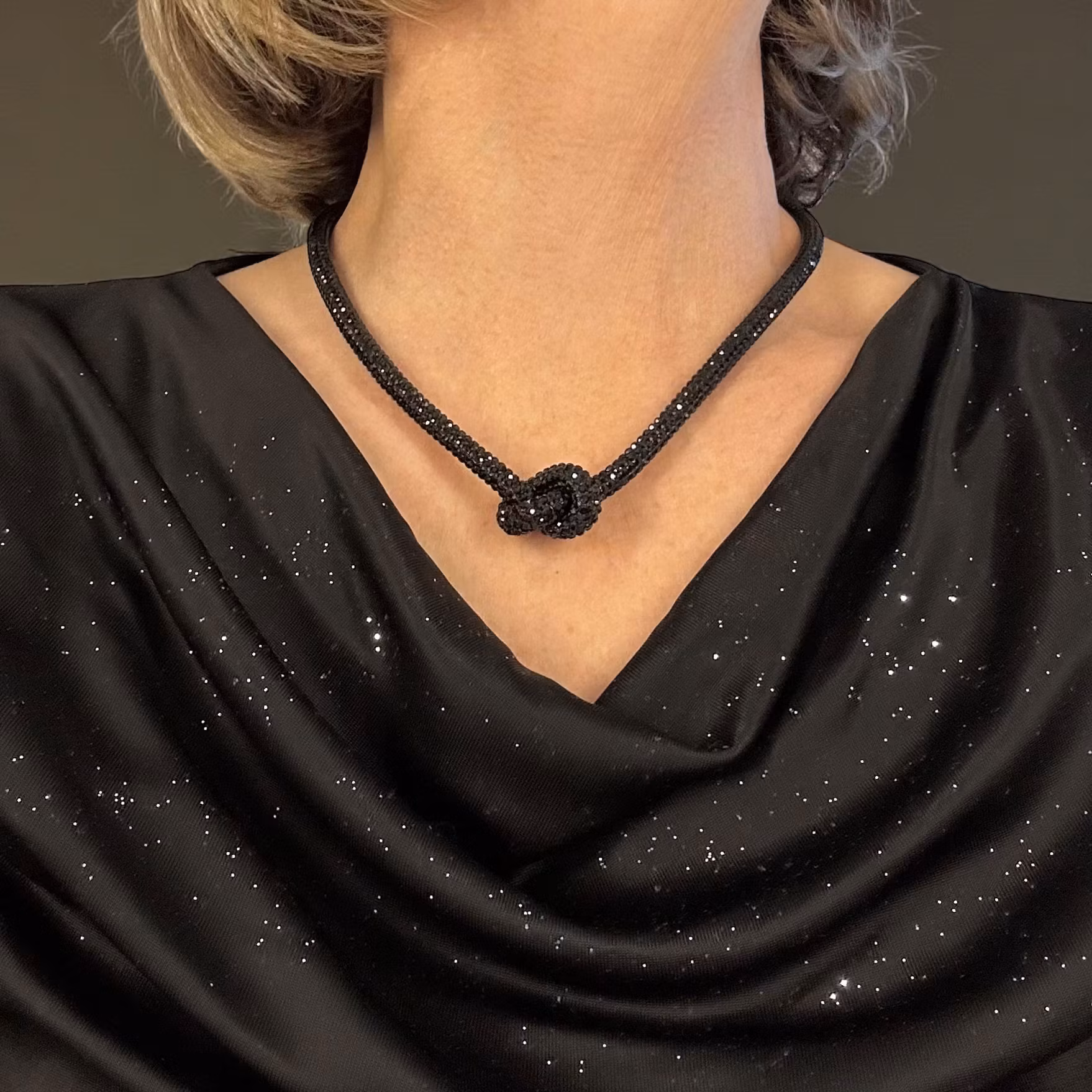 Knut - Svart halsband