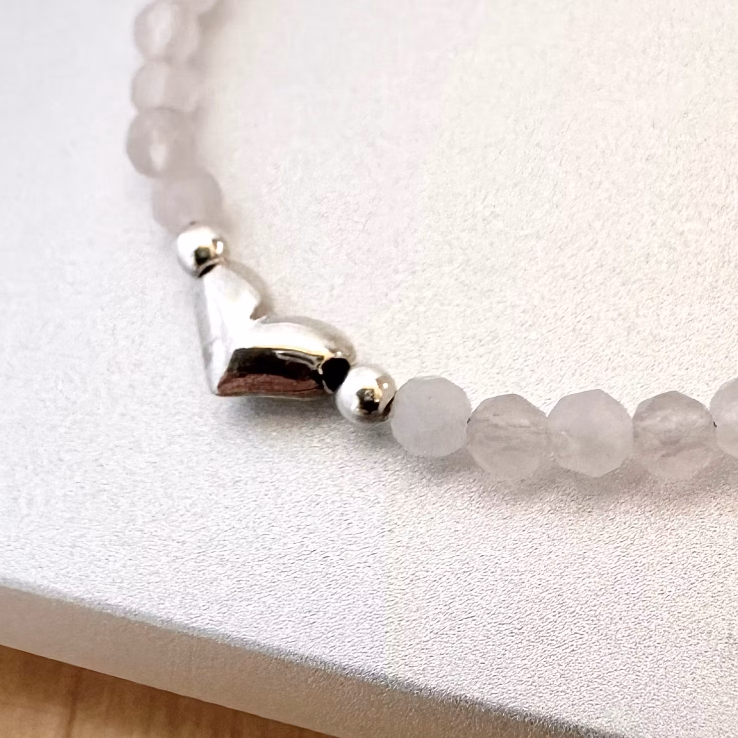 Tilda - Armband med rosenkvarts