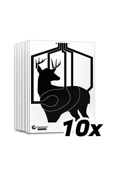 DEER TARGET 10 PCS PACKAGE