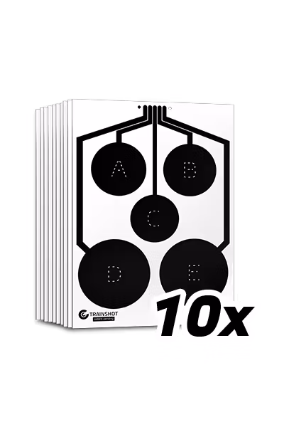 CIRCLES TARGET 10 PCS PACKAGE
