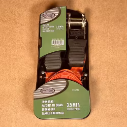 2-pack spännband 3,5m med krokar