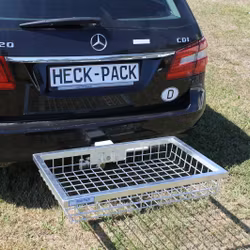 Heck-Pack Lastkorg, varmgalvad, Optimal, 100x 50x12,5 cm inkl snabbfäste