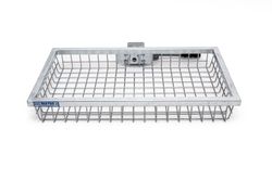 Heck-Pack Lastkorg, varmgalvad, Optimal, 90x 50x12,5 cm inkl snabbfäste