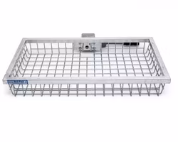 Heck-Pack Lastkorg, varmgalvad, Optimal, 90x 50x12,5 cm inkl snabbfäste