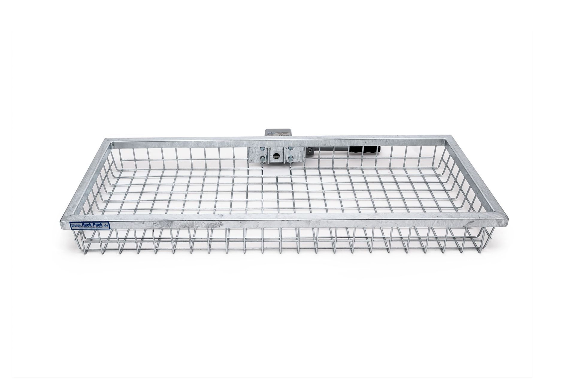 Heck-Pack Lastkorg, varmgalvad, Optimal, 120x 50x12,5 cm inkl snabbfäste