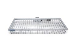 Heck-Pack Lastkorg, varmgalvad, Optimal, 120x 50x12,5 cm inkl snabbfäste