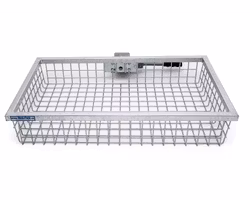 Heck-Pack Lastkorg, varmgalvad, Optimal, 100x 60x17,5 cm inkl snabbfäste