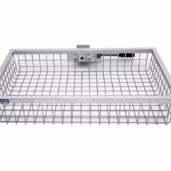 Heck-Pack Lastkorg, varmgalvad, Optimal, 100x 60x17,5 cm inkl snabbfäste